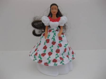 1995 McDonalds - #4 Mexican Barbie - Barbie